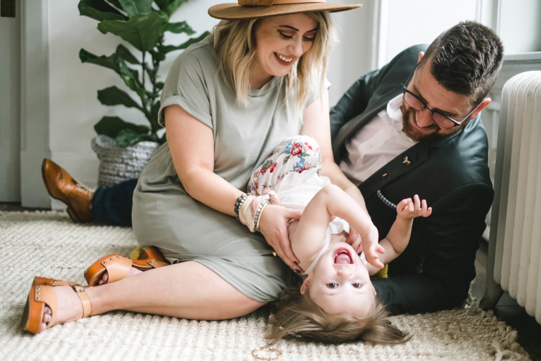 Lifestyle Family Session | Nickels Arcade
